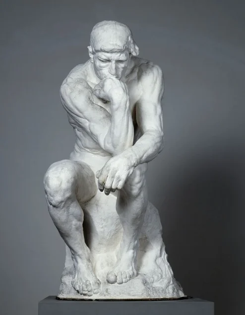 Auguste Rodin: Der Denker, 1881–1883 (Vergrößerung 1903)
