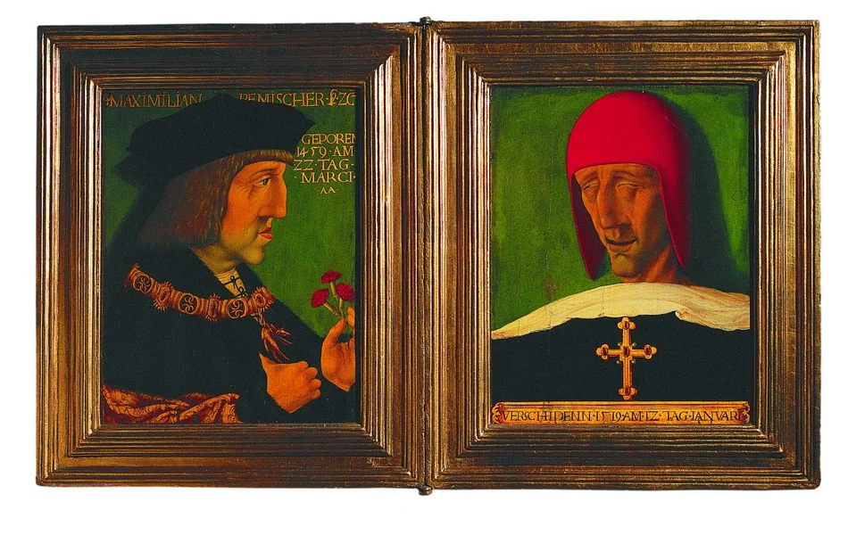 Doppelbildnis Kaiser Maximilian