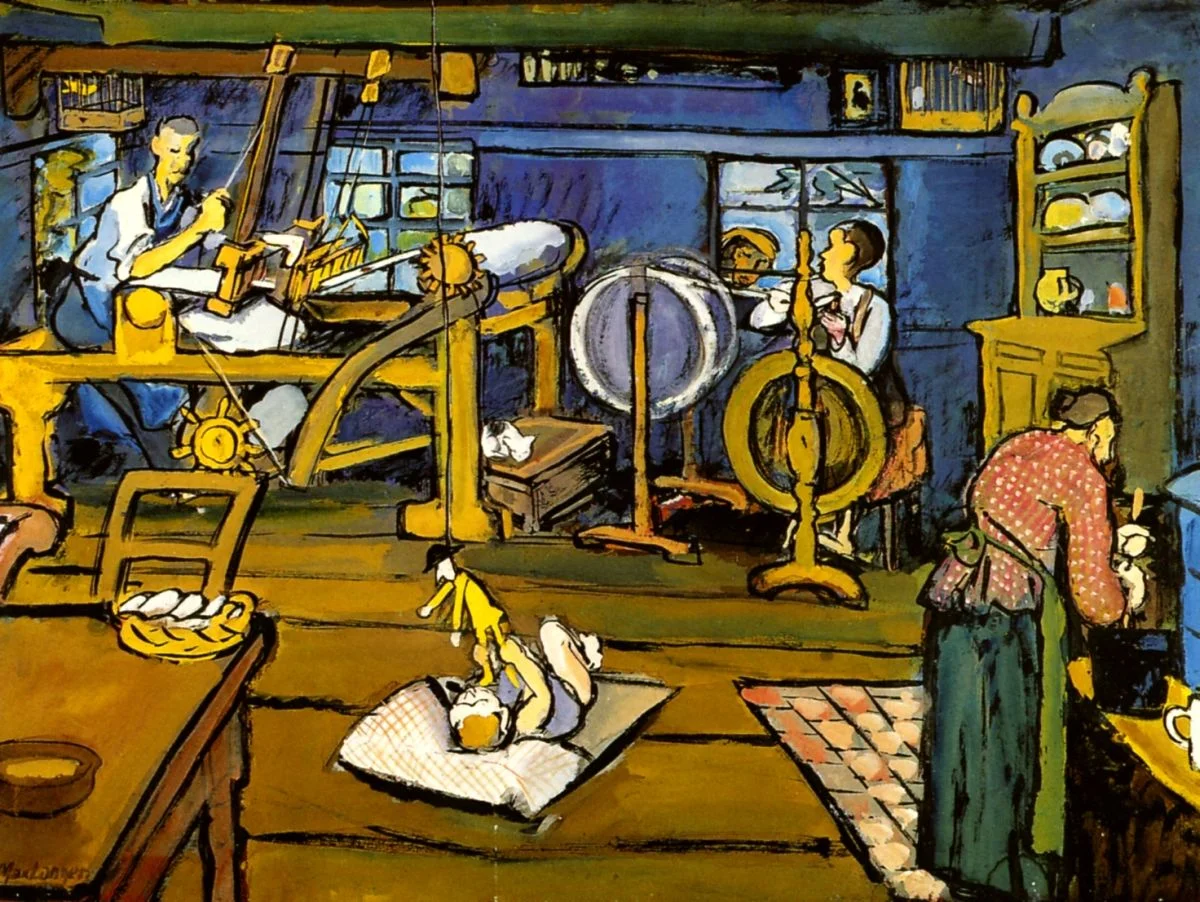 Max Langer, Weberstube