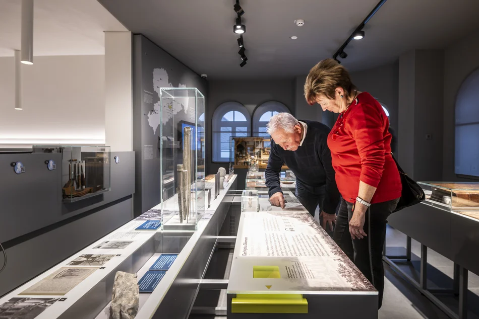 Blick in die Ausstellung