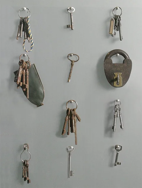 Haus- und Wohnungsschlüssel von vertriebenen Schlesiern