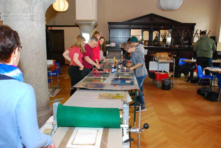 ein kleiner Einblick in die Jugendkunstwerkstadt 2019