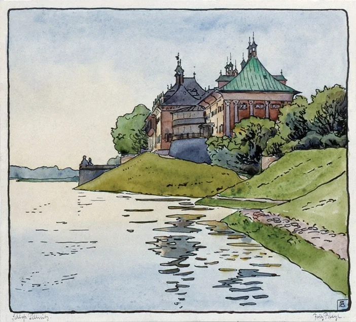 Fritz Bleyl, „Pillnitz“, 1905