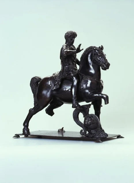 Reiterstatuette des Marc Aurel, Averlino, 1440–1445
