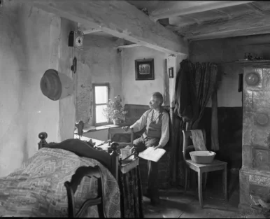 Historische Aufnahme eines Türmers