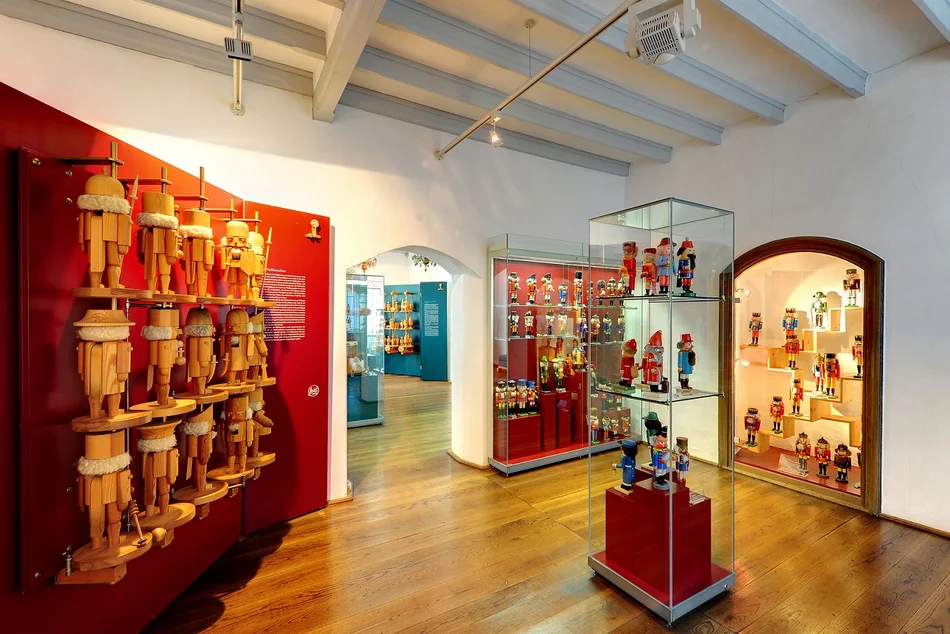 Nussknacker in Burg Scharfenstein