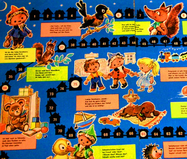 „Sandmann, lieber Sandmann“, 1969, VEB Spielewerk Karl-Marx-Stadt
