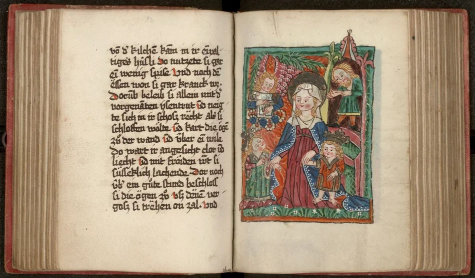 Sammelhandschrift mit Texten zum Leben der Heiligen Elisabeth, Freiburg i. Breisgau, beendet 1481