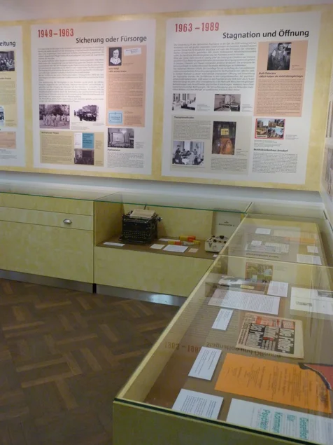 Ausstellungsbereich Psychiatrie in der DDR