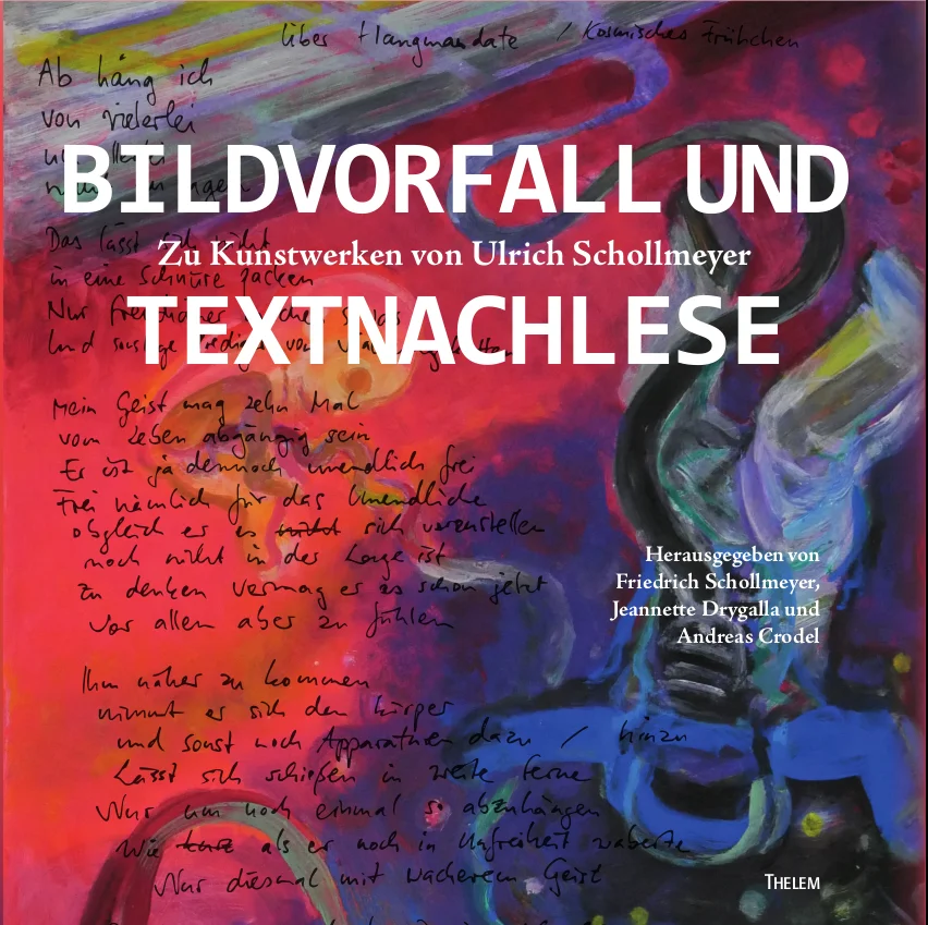 Vor dem gemalten Bild eines kopfüber schwebenden Astronauten stehen der Buchtitel und die Namen der Herausgeber.