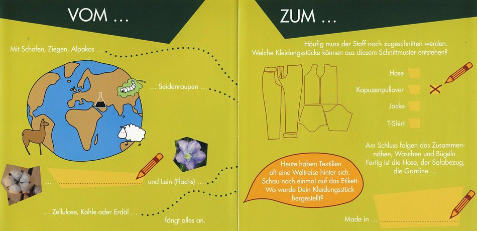 Ein Kiwi-grünes Arbeitsblatt zum Ausfüllen für Kinder