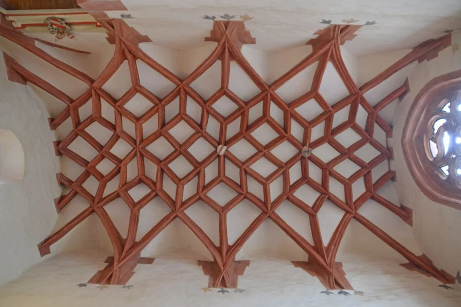 Deckengewölbe in der Schlosskapelle St. Anna